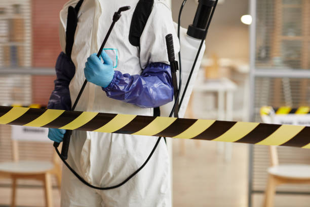 Professional Blood Cleanup technician working in Pottersville, NJ